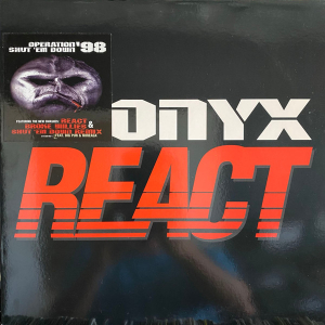 LP Onyx - React VINYL SINGLE IMPORTADO