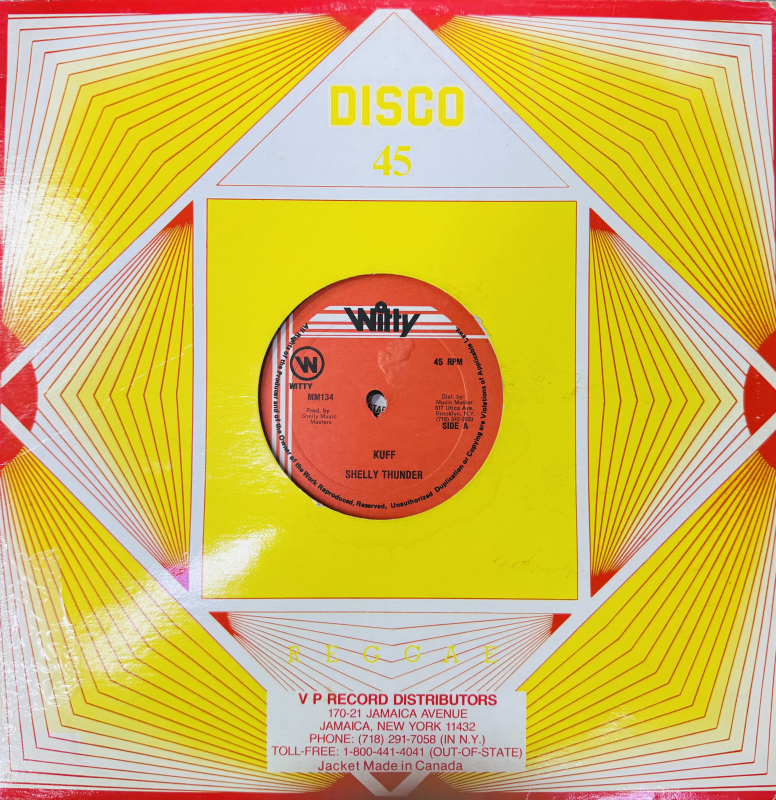 LP Shelly Thunder - Kuff VINYL SINGLE IMPORTADO