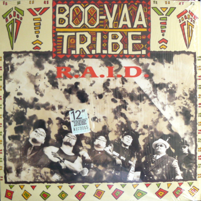 LP Boo Yaa Tribe - RAID VINYL SINGLE IMPORTADO