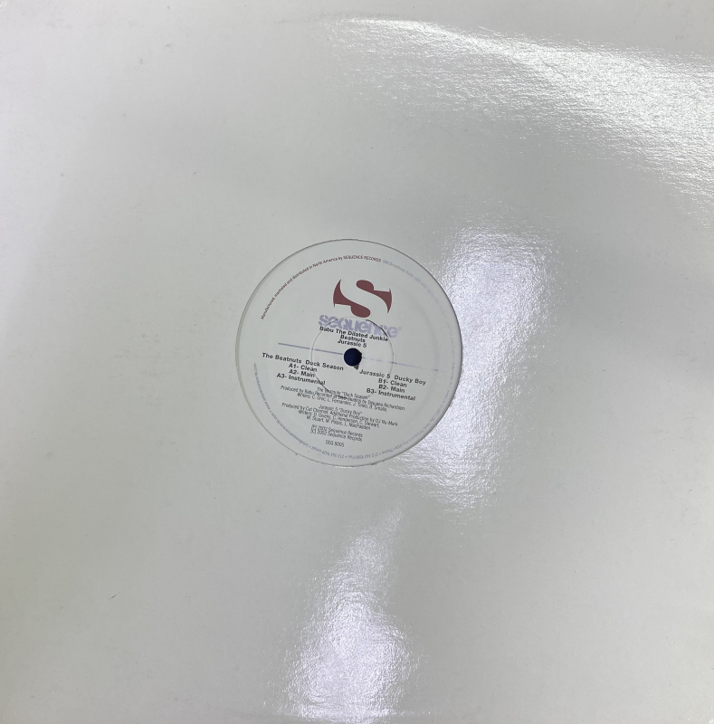 LP Babu The Dilated Junkie Pres The Beatnuts e Jurassic 5 - Duck Season VINYL SINGLE IMPORTADO