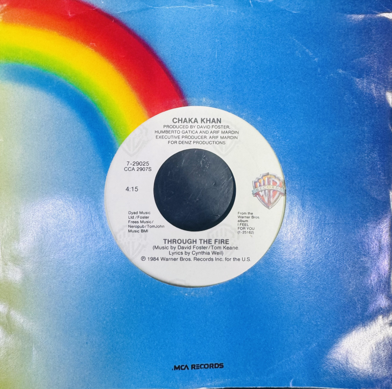 LP Chaka Khan - Through The Fire VINYL COMPACTO 7 POLEGADAS