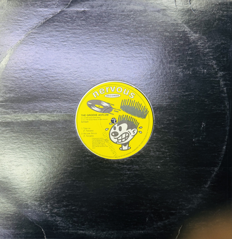 LP Groove Asylum - The Groove Asylum VINYL SINGLE IMPORTADO
