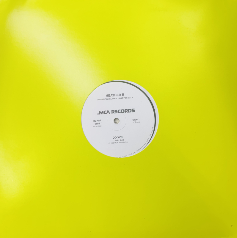 LP Heather B - Do You VINYL SINGLE IMPORTADO