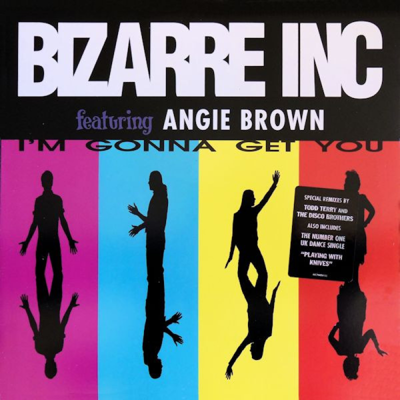 LP Bizarre Inc FEAT ANGIE BROWN - Im Gonna Get You VINYL SINGLE IMPORTADO