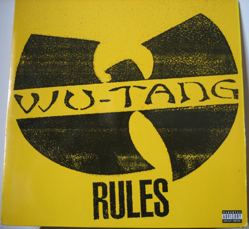 LP Wu-Tang Clan - Rules, In The Hood (VINYL SINGLE IMPORTADO)