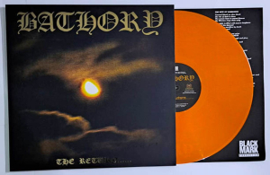 LP Bathory - The Return VINYL LARANJA 300 COPIAS EDICAO LIMITADO