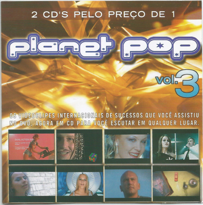 Planet Pop Vol 3 - Gigi DAgostino Erika Ian Van Dahl Lasgo Benny Benassi (CD DUPLO)