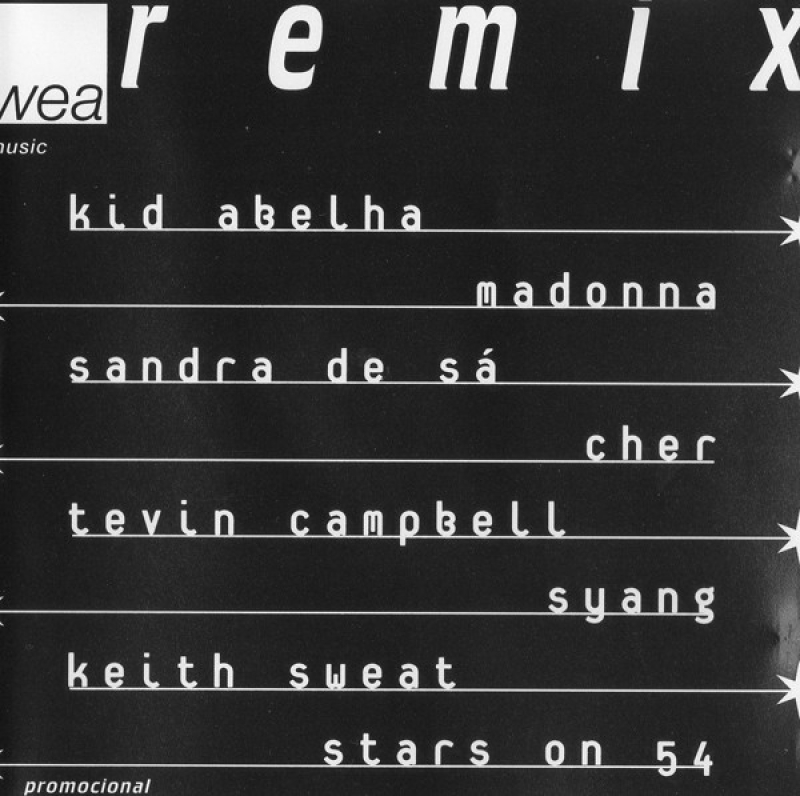 WEA MUSIC REMIX - CD DUPLO KID ABELHA MADONNA SANDRA DE SA (CD)