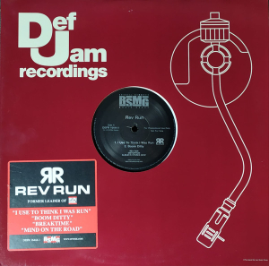 LP Rev Run - I Used To Think I Was Run VINYL SINGLE IMPORTADO