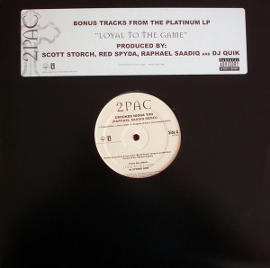 LP 2Pac - VINYL SINGLE DUPLO From The Platinum LP Loyal To The Game