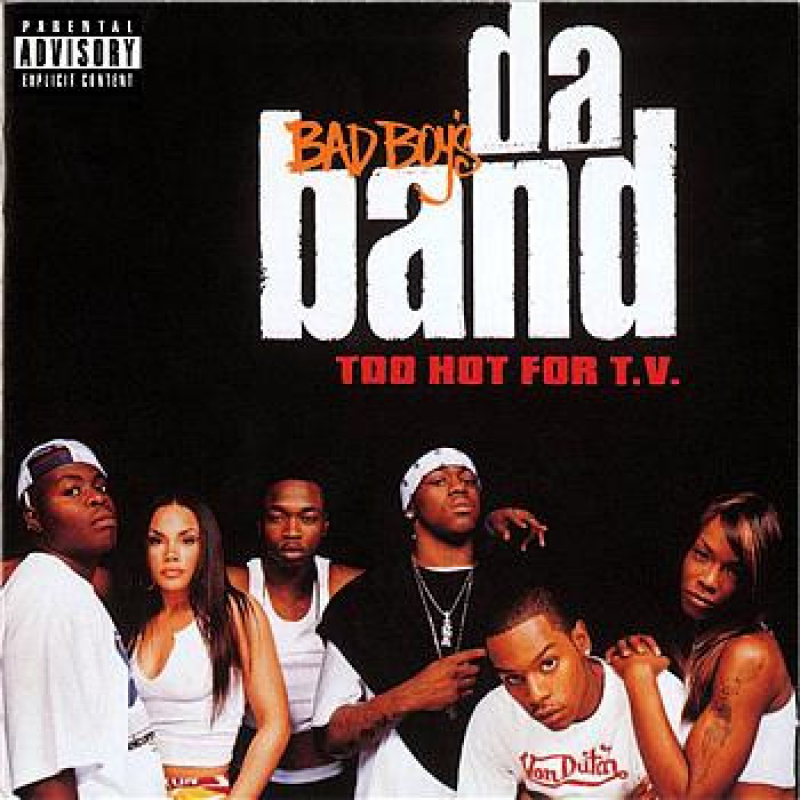LP Bad Boy s Da Band  Too Hot For T V VINYL DUPLO IMPORTADO