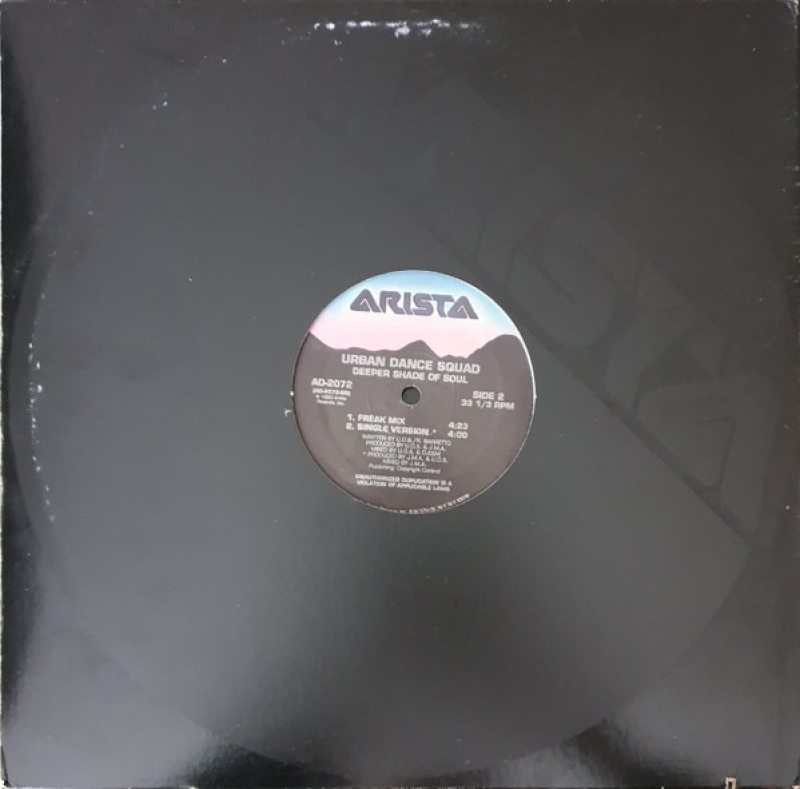 LP Urban Dance Squad - Deeper Shade Of Soul VINYL SINGLE IMPORTADO