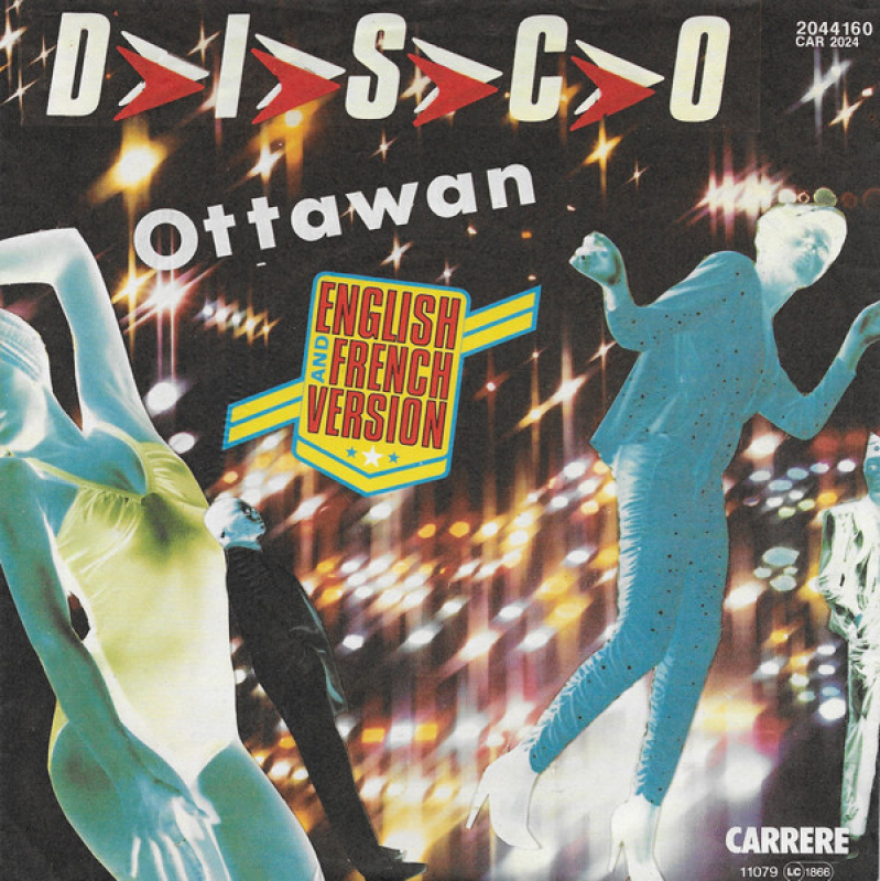 LP Ottawan - D I S C O (English And French Version) VINYL COMPACTO 7 POLEGADAS