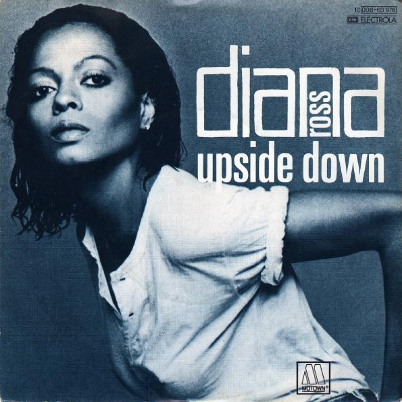 LP Diana Ross - Upside Down VINYL COMPACTO 7 POLEGADAS