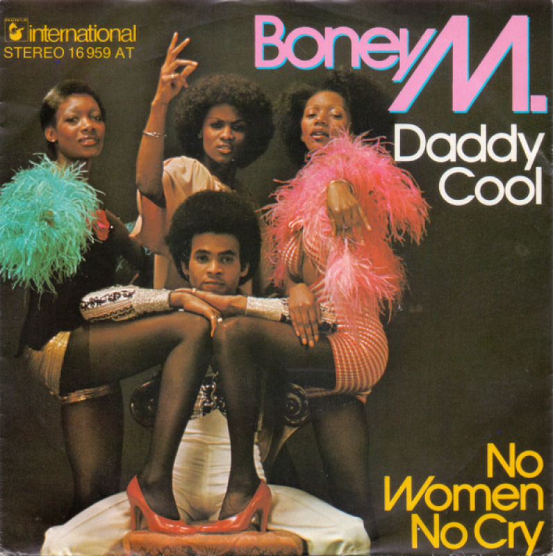 LP Boney M - Daddy Cool  No Women No Cry VINYL COMPACTO 7 POLEGADAS