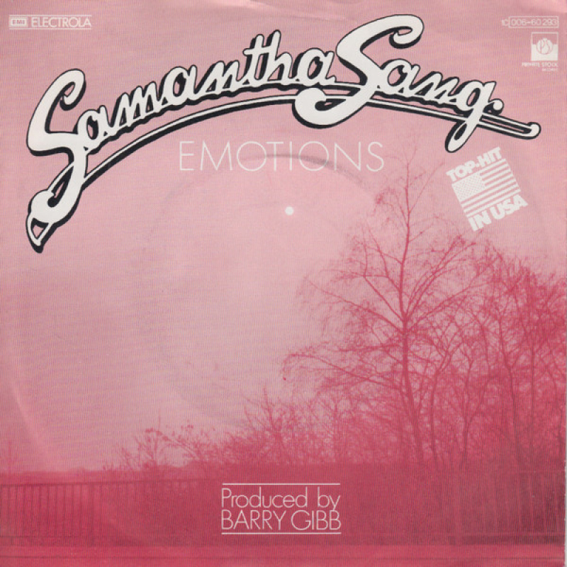 LP Samantha Sang - Emotions VINYL COMPACTO 7 POLEGADAS