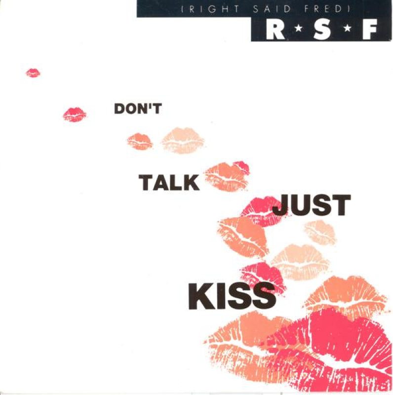 LP Right Said Fred - Don t Talk Just Kiss VINYL COMPACTO 7 POLEGADAS