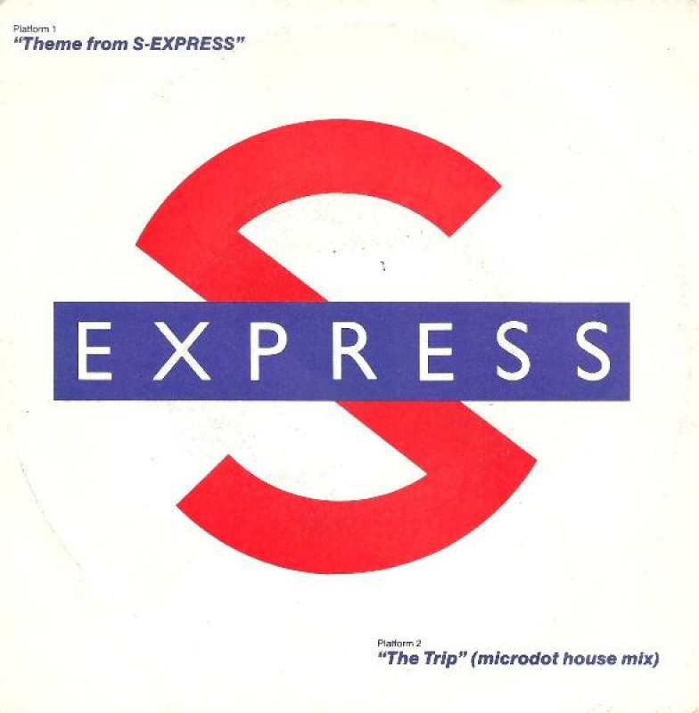 LP S Express - Theme From S-Express  The Trip (Microdot House Mix) VINYL COMPACTO 7 POLEGADAS