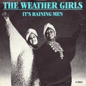 LP The Weather Girls - It s Raining Men VINYL COMPACTO 7 POLEGADAS