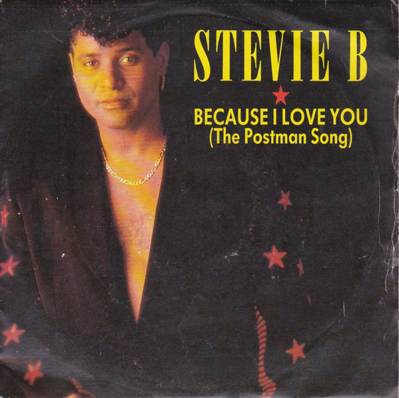 LP Stevie B - Because I Love You (The Postman Song) VINYL COMPACTO 7 POLEGADAS