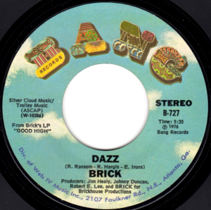 LP Brick - Dazz VINYL COMPACTO 7 POLEGADAS