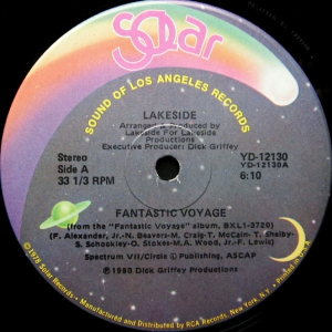 LP Lakeside - Fantastic Voyage VINYL SINGLE IMPORTADO