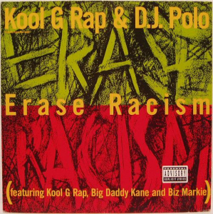 LP Kool G Rap & DJ Polo - Erase Racism VINYL SINGLE IMPORTADO