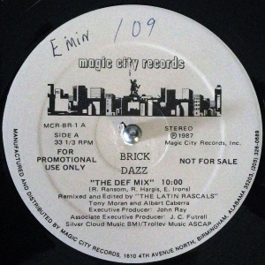 LP Brick - Dazz VINYL SINGLE IMPORTADO