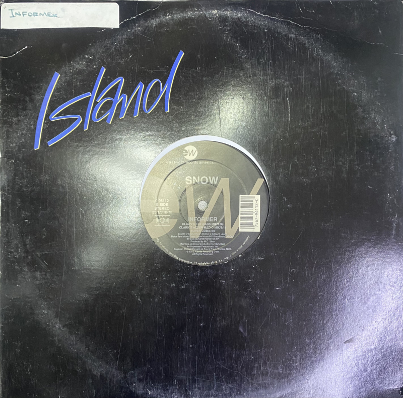 LP Snow - Informer VINYL SINGLE IMPORTADO