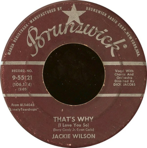 LP Jackie Wilson - That s Why (I Love You So) & Love Is All VINYL COMPACTO 7 POLEGADAS