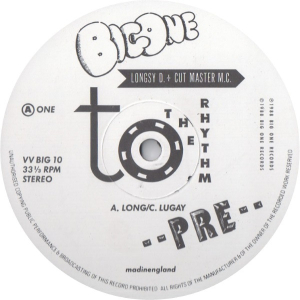 LP Longsy D  Cut Master M C - To The Rhythm VINYL SINGLE IMPORTADO