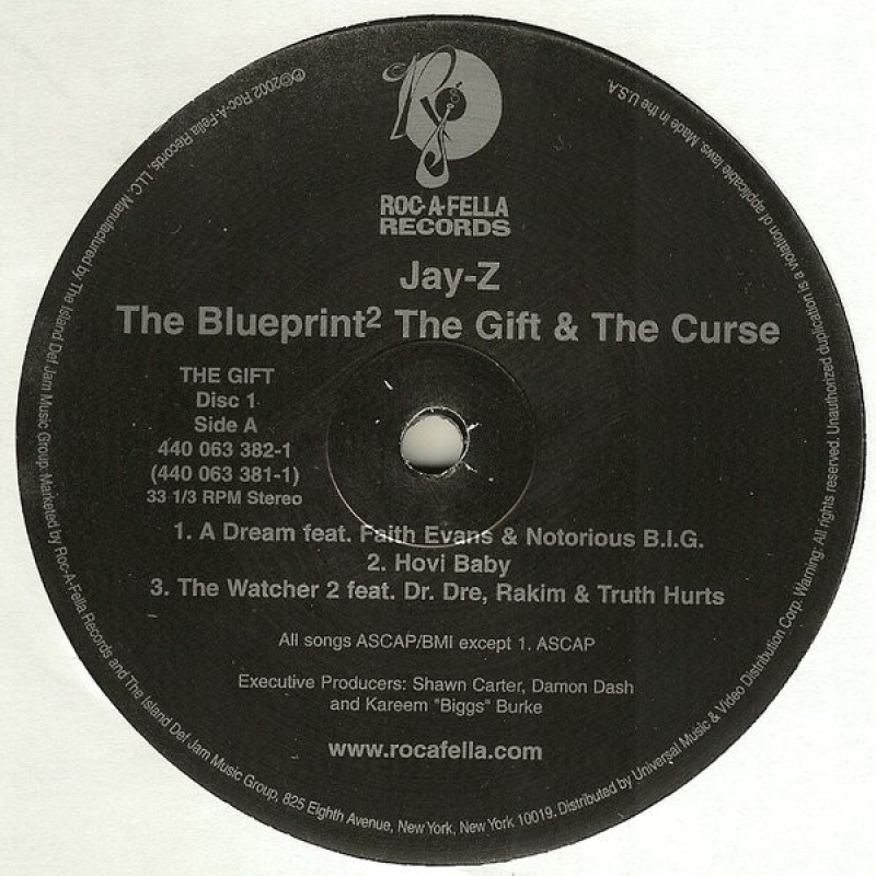 LP Jay Z - The Blueprint The Gift & The Curse 4 VINYL IMPORTADO