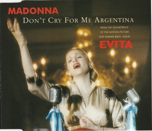 Madonna - Don t Cry For Me Argentina (CD SINGLE)