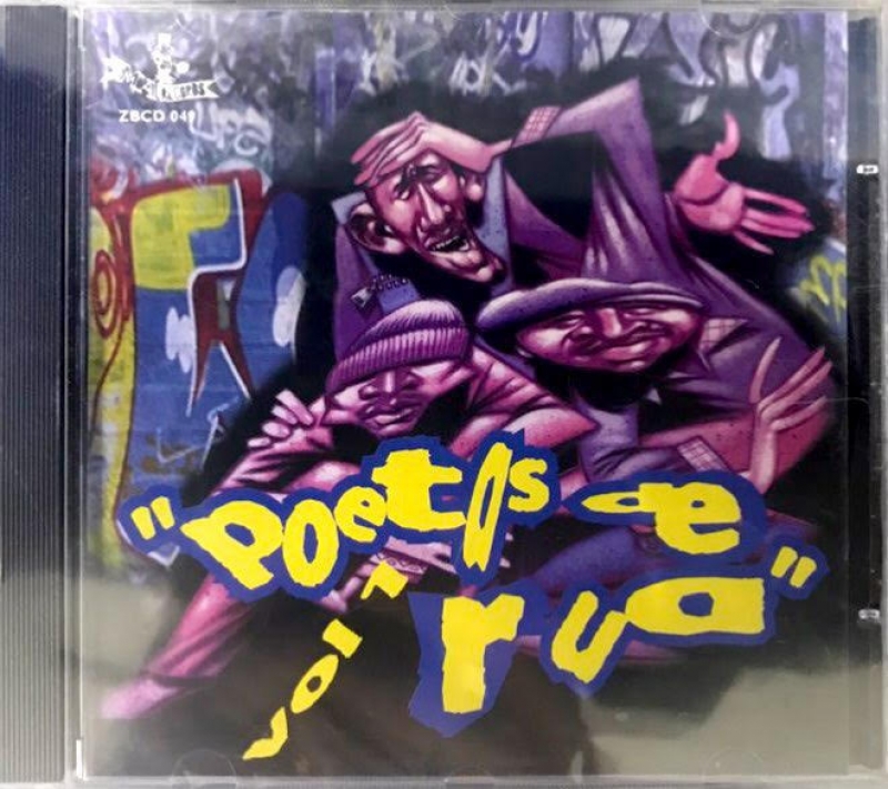 Poetas De Rua Vol 1 - COLETANEA RAP NACIONAL (CD)