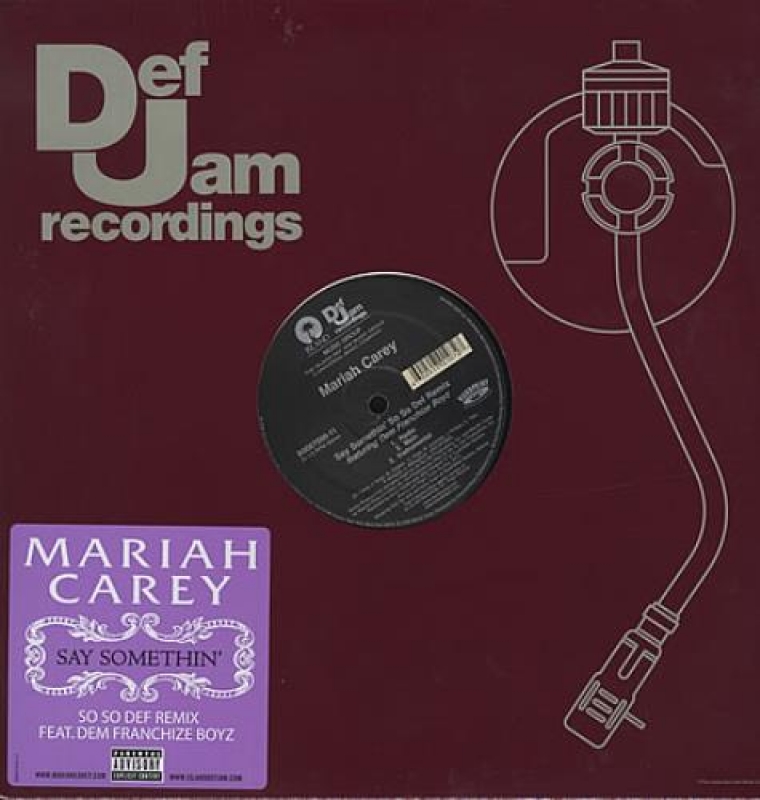 LP Mariah Carey - Say Something (VINYL SINGLE IMPORTADO LACRADO)