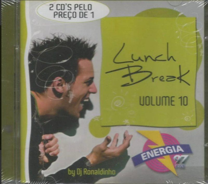 Lunch Break 10 - DJ ROSS KASINO BOB SINCLAR SAMARA HOUSE BOULEVARD (CD DUPLO)