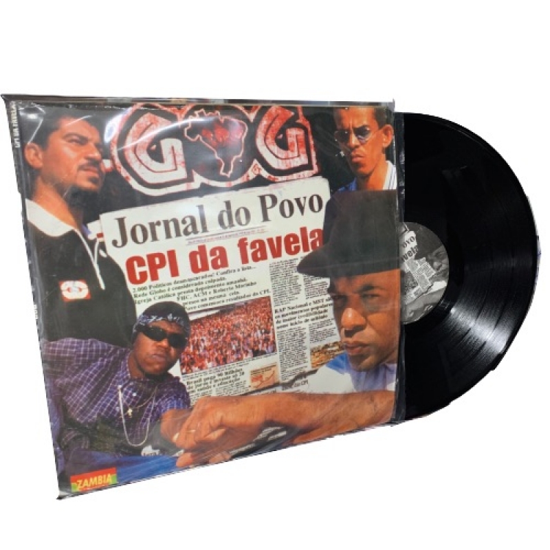 LP Gog - Cpi Da Favela VINYL DUPLO (usado)