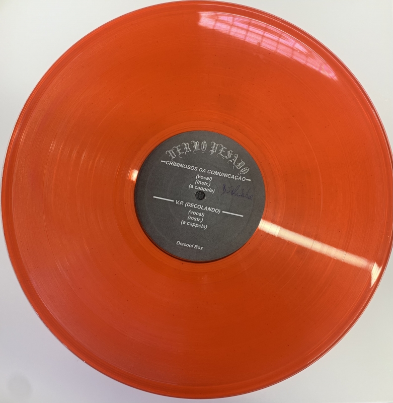 LP Verbo Pesado - Criminosos da ComunicaCAO VINYL VERMELHO