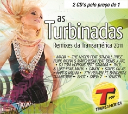 CD AS TURBINADAS REMIXES DA TRANSAMÉRICA 2011 2CDs