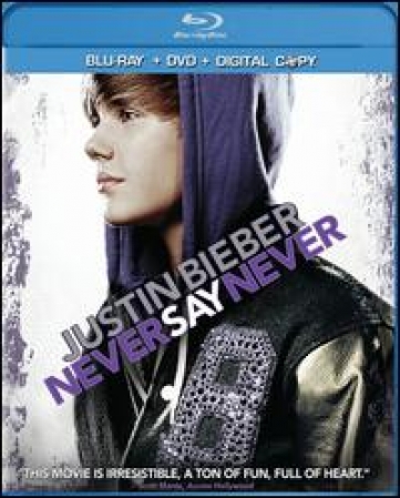 Justin Bieber - Never Say Never BLU RAY + DVD 
