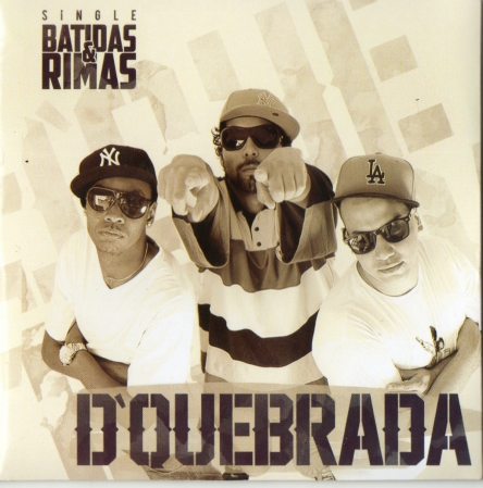 D QUEBRADA - BATIDAS & RIMAS CD SINGLE ( RAP NACIONAL )