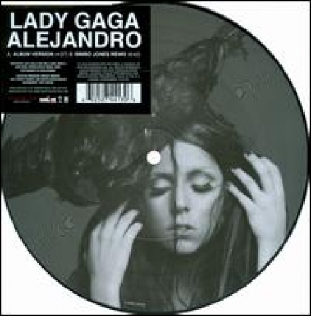 LP Lady Gaga - Alejandro VINYL 7 POLEGADA  Single PICTURE (LACRADO)