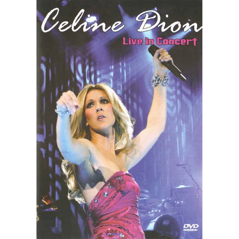 Celine Dion - Live In Concert DVD