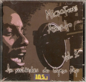 Microfone Aberto - Varios Artistas (CD) RAP NACIONAL