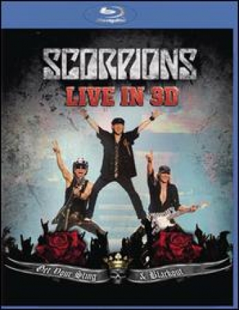 Scorpions - Live in 3D Get Your Sting & Blackout BLU-RAY IMPORTADO