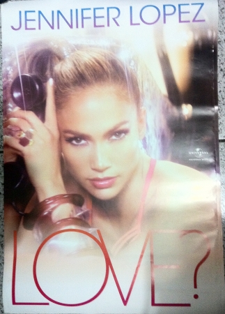 Poster Jennifer Lopez Love 40x60cm Lindo Maravilhoso