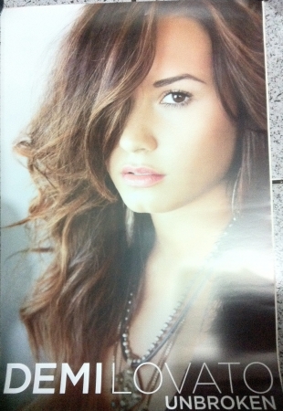 Poster Demi Lovato Unbroken 40 X 60 Cm Lindo Maravilhoso