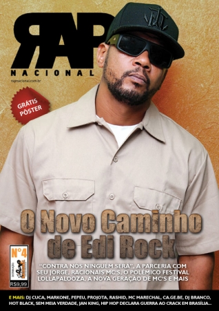 Revista Rap Nacional N 4 - CAPA Edi Rock