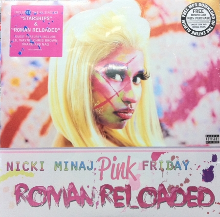 LP NICKI MINAJ - Pink Friday Roman Reloaded  (VINYL DUPLO IMPORTADO LACRADO)