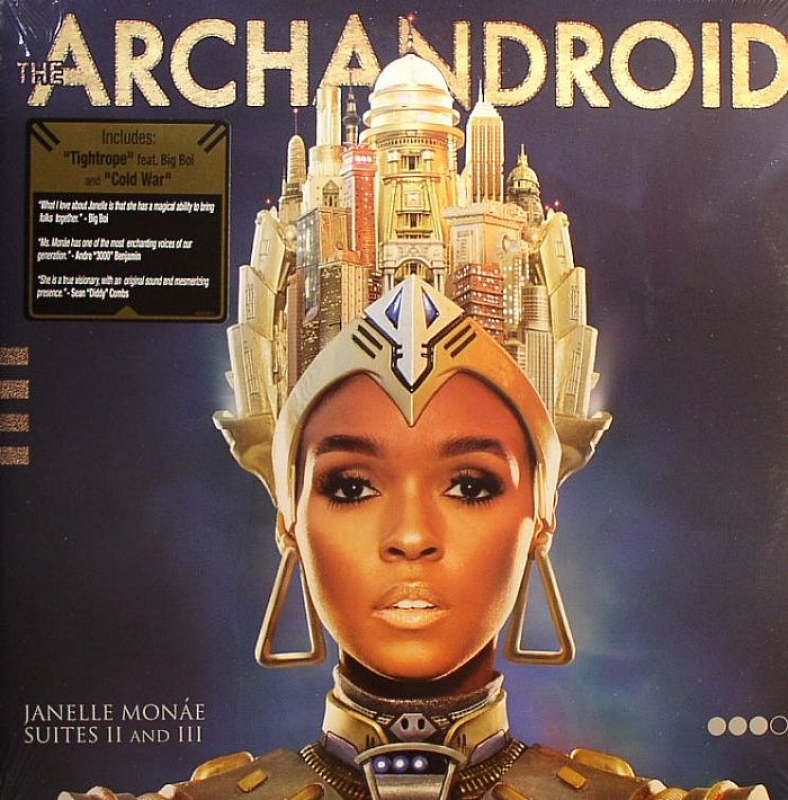 LP Janelle Monae - The ArchAndroid VINYL DUPLO IMPORTADO (LACRADO)
